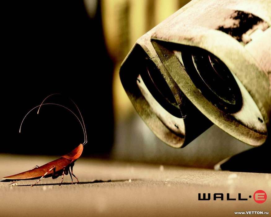 Cartoon,Insekten,Robots,Wall-E