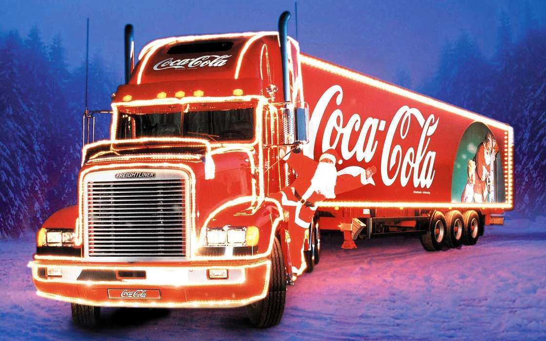 Transport,Feiertage,Auto,Marken,Weihnachten,Coca-Cola,Trucks