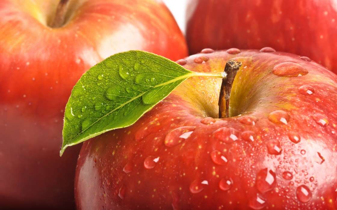Lebensmittel,Hintergrund,Äpfel,Drops,Obst