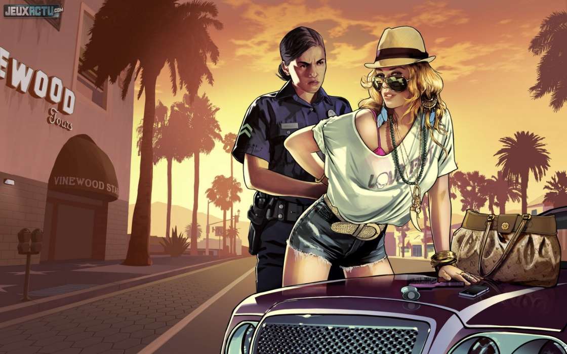Spiele,Menschen,Mädchen,Grand Theft Auto (GTA)