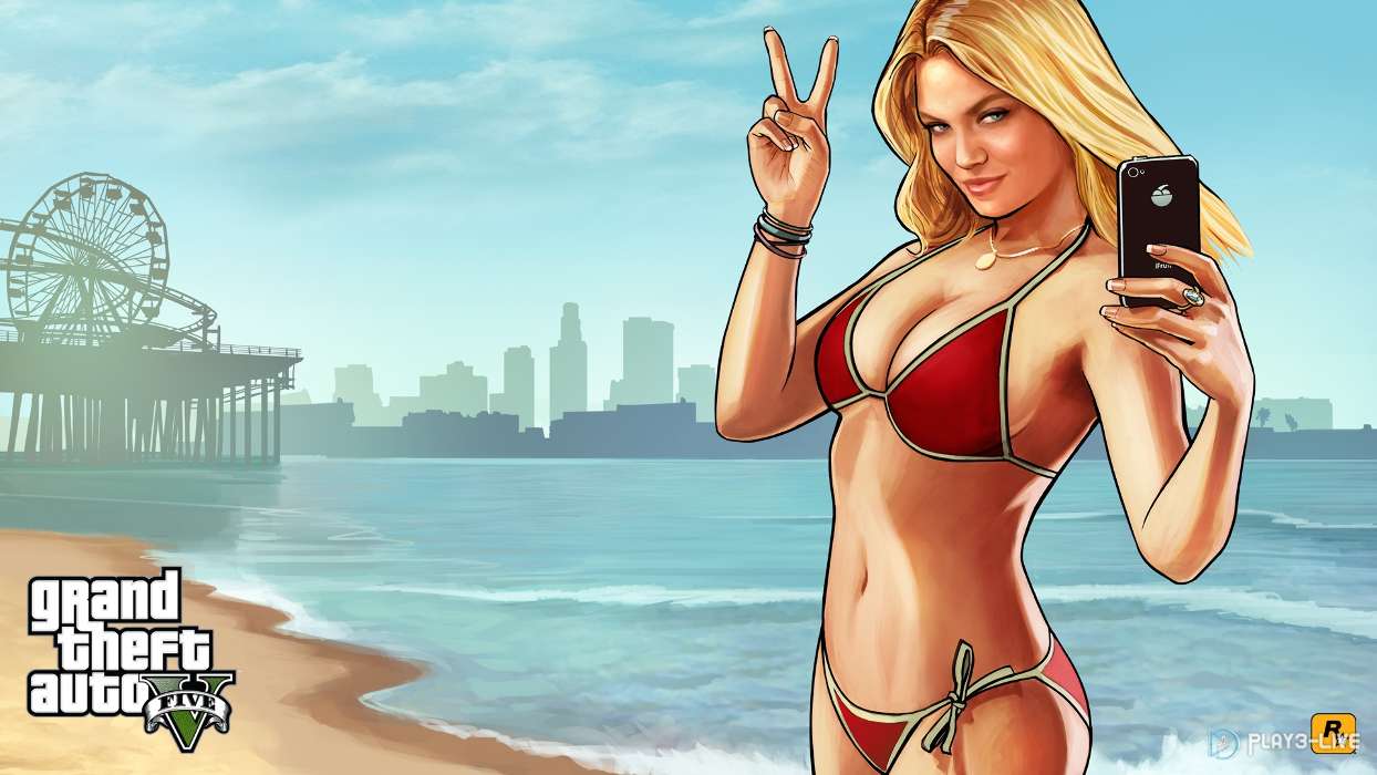 Spiele,Menschen,Mädchen,Sea,Strand,Bilder,Grand Theft Auto (GTA)