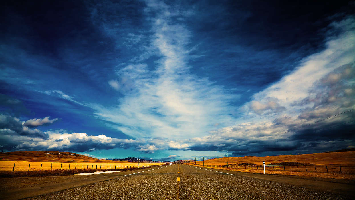 Landschaft,Sky,Roads