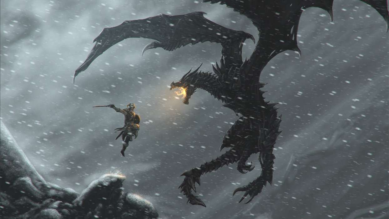 Spiele,Dragons,The Elder Scrolls