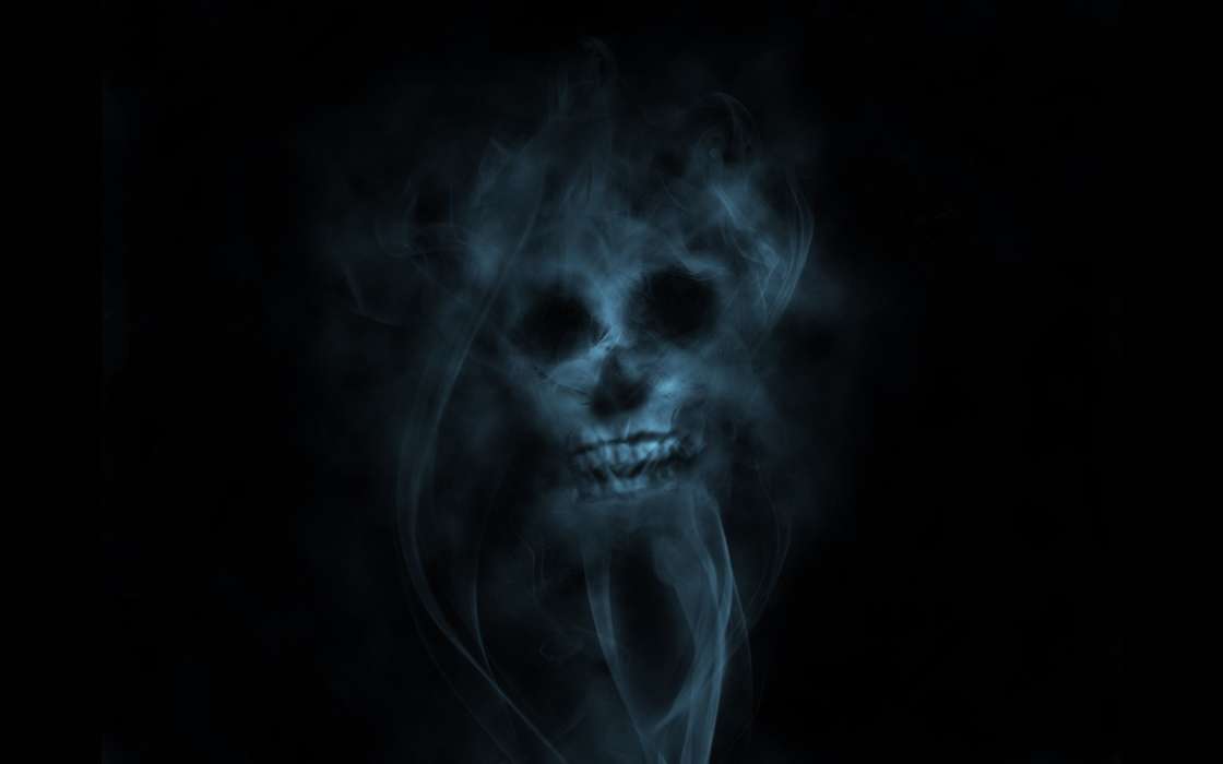Hintergrund,Raucher,Skelette
