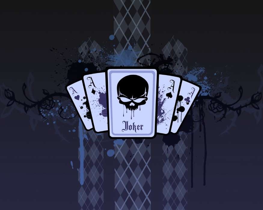 Hintergrund,Joker,Karten