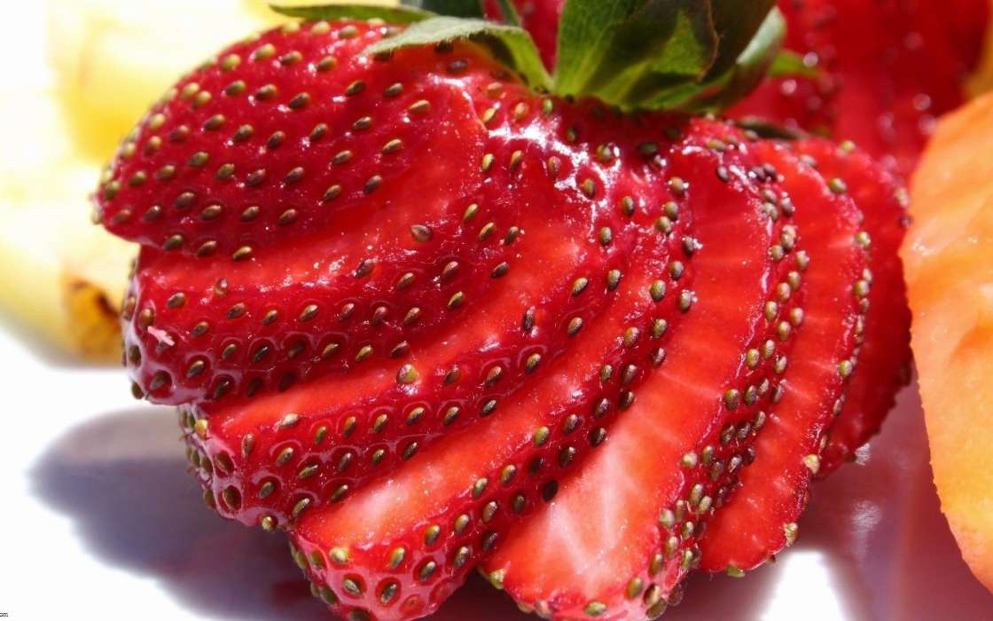 Erdbeere,Hintergrund,Obst,Lebensmittel