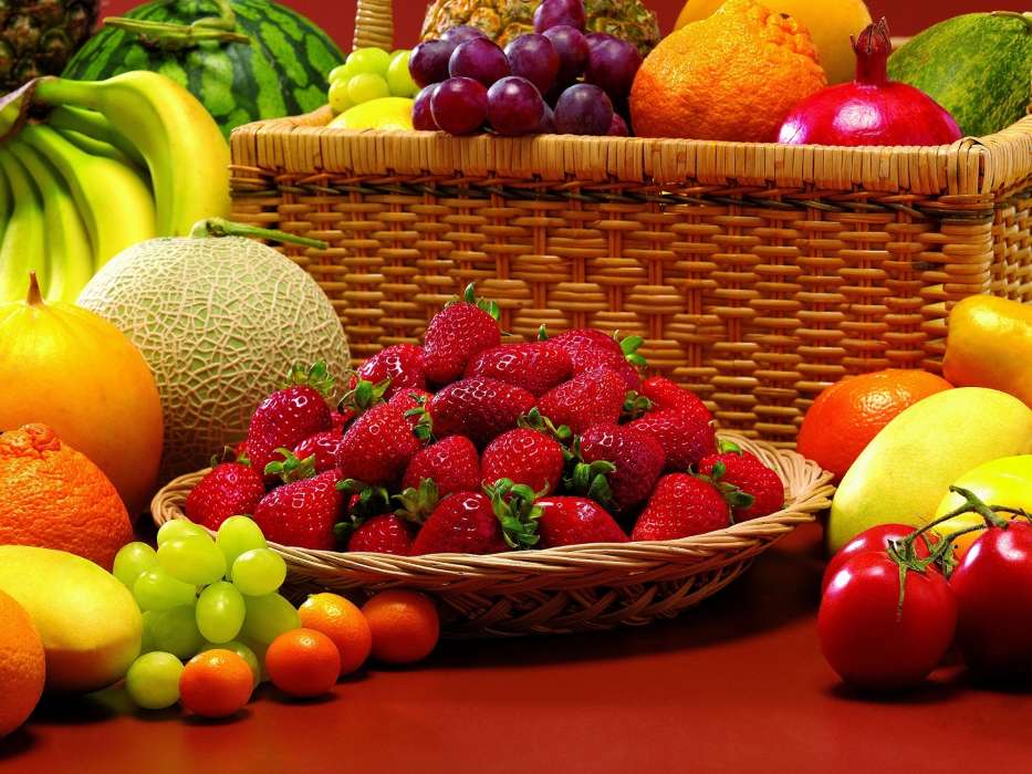 Obst,Lebensmittel,Erdbeere,Berries