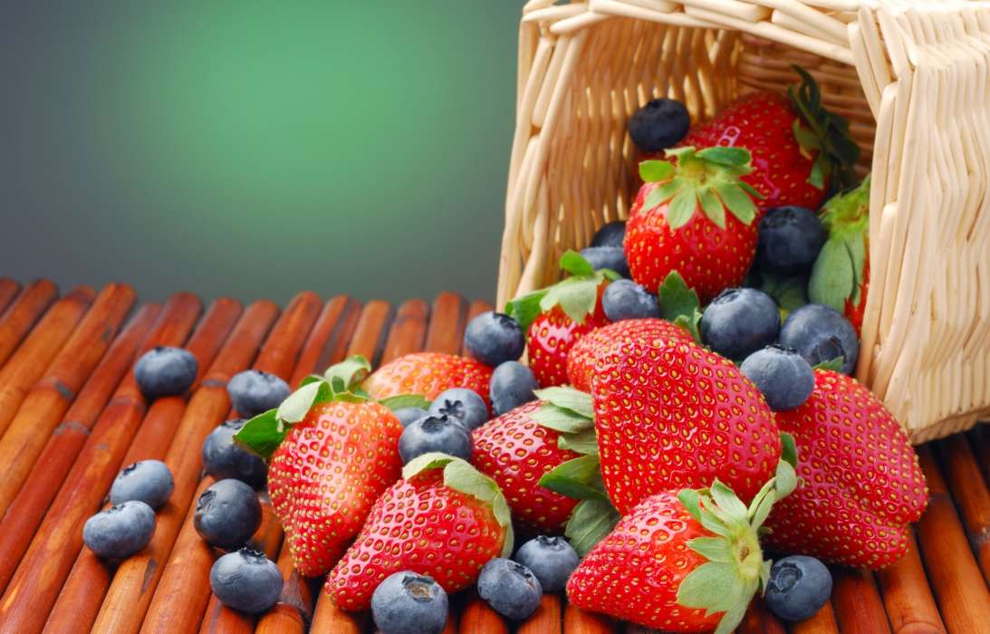 Lebensmittel,Obst,Blueberry,Erdbeere