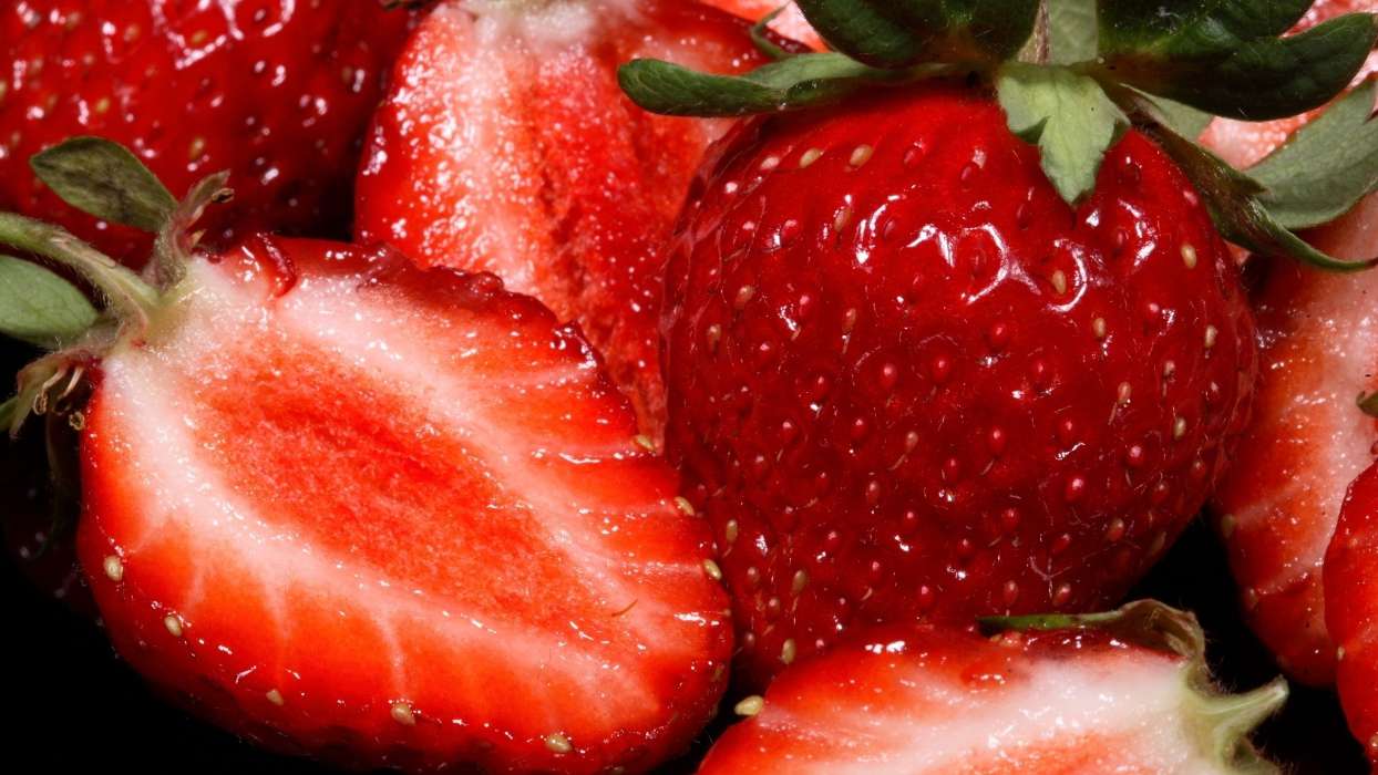 Lebensmittel,Obst,Erdbeere