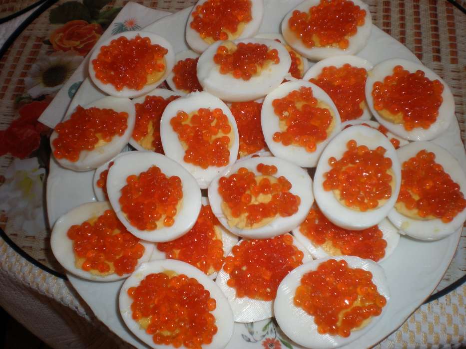 Lebensmittel,Eggs,Roter Kaviar