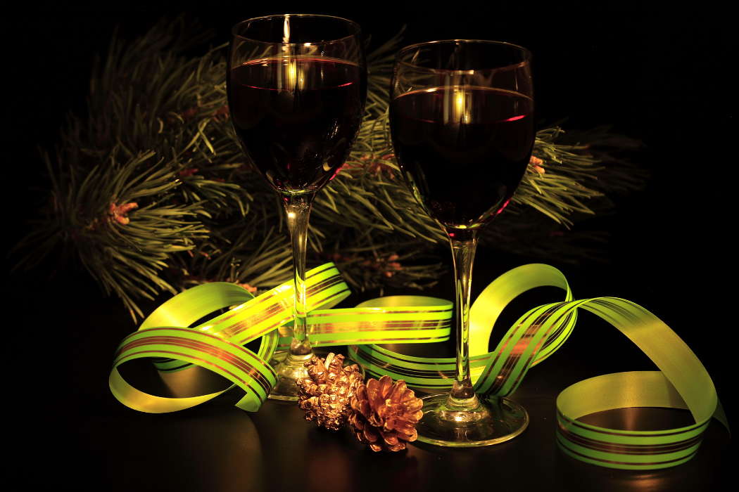 Feiertage,Lebensmittel,Neujahr,Weihnachten,Wein,Getränke