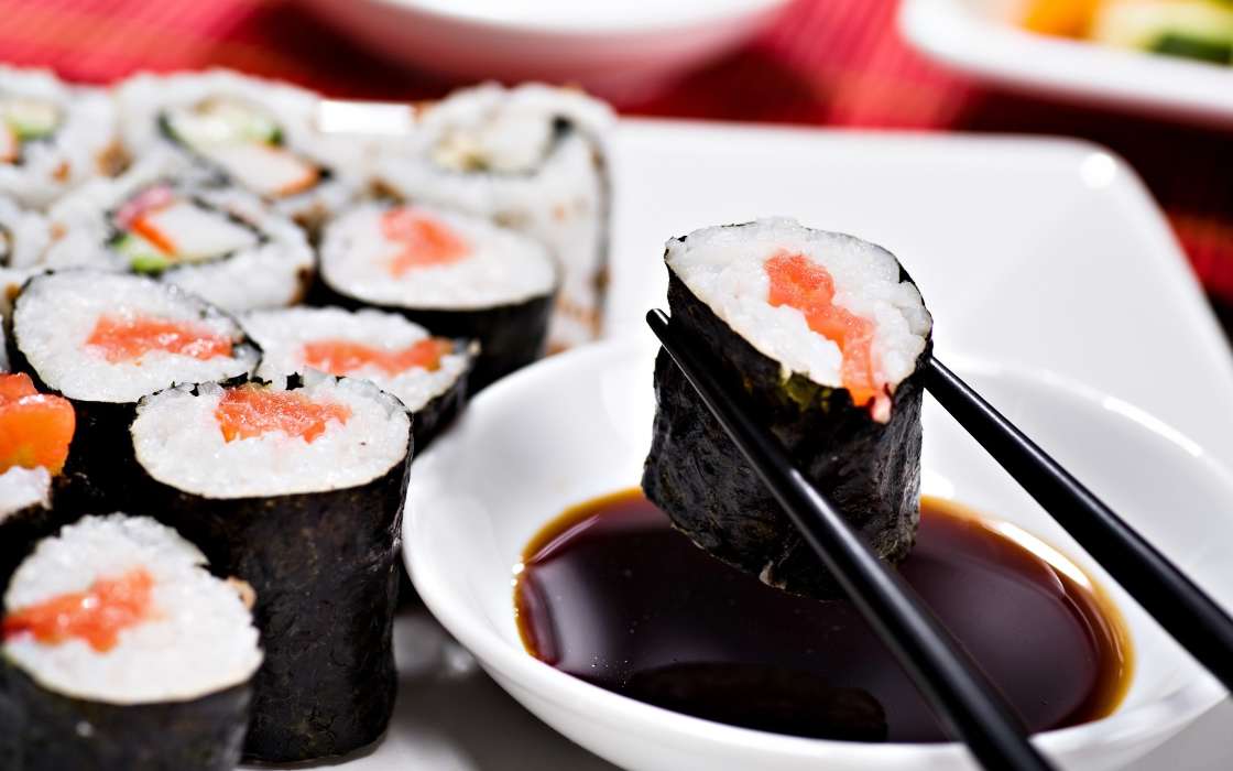 Lebensmittel,Sushi