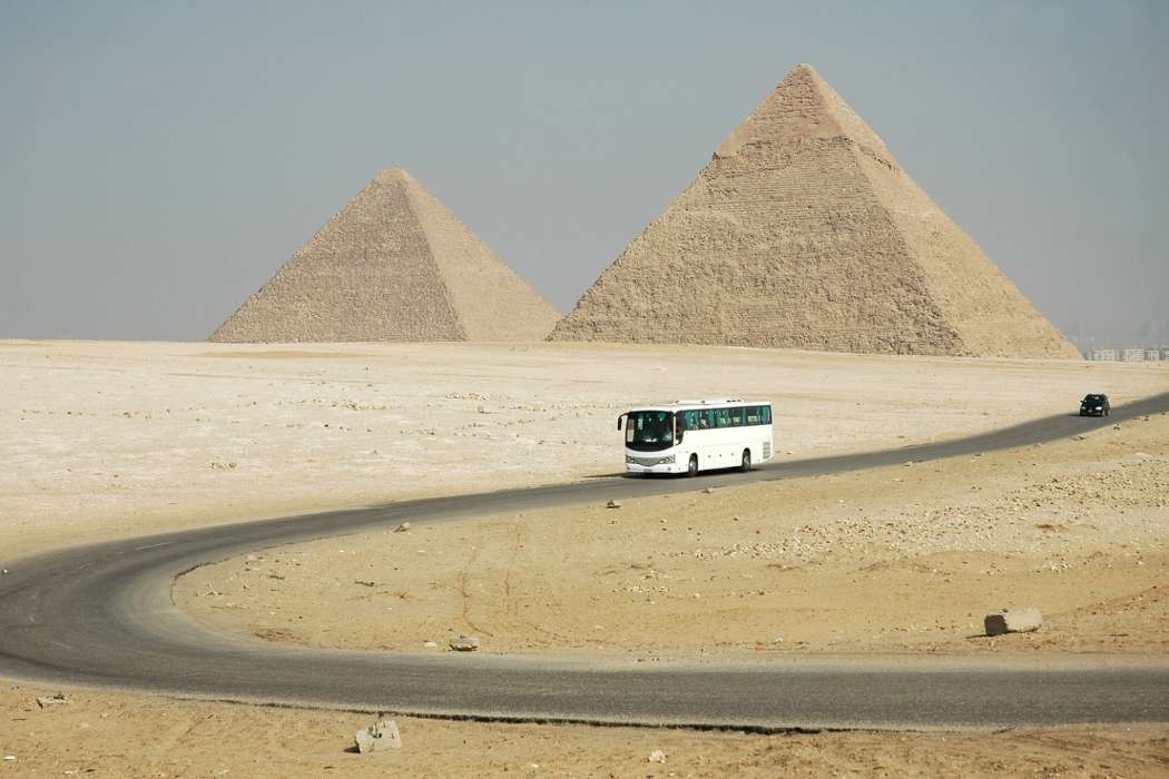Ägypten,Landschaft,Pyramiden