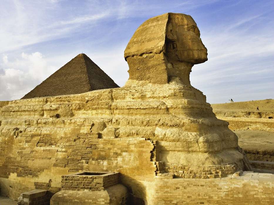 Landschaft,Ägypten,Sphinx