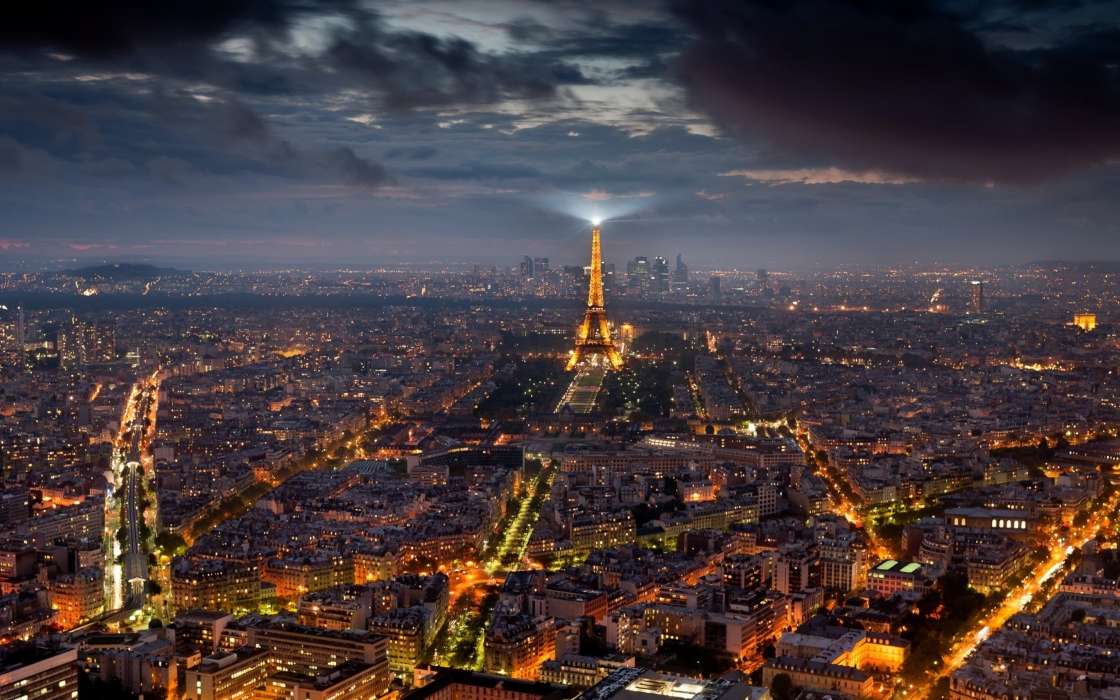 Eiffelturm,Landschaft,Städte,Übernachtung,Paris