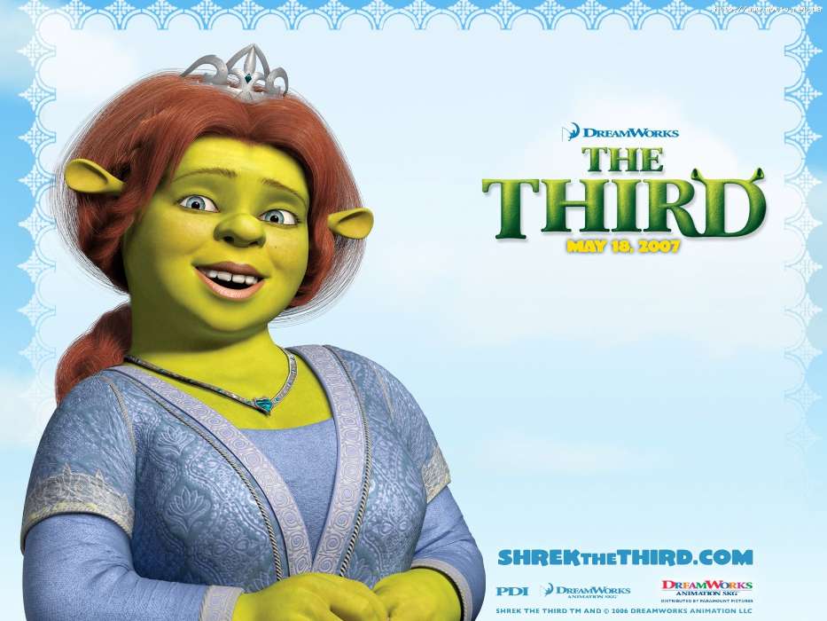 Cartoon,Shrek,Fiona