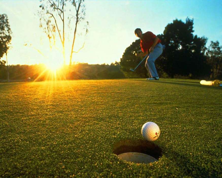 Sport,Menschen,Grass,Sun,Golf