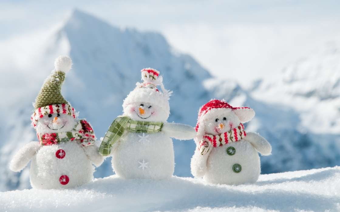 Landschaft,Winterreifen,Spielzeug,Schnee,Schneemann
