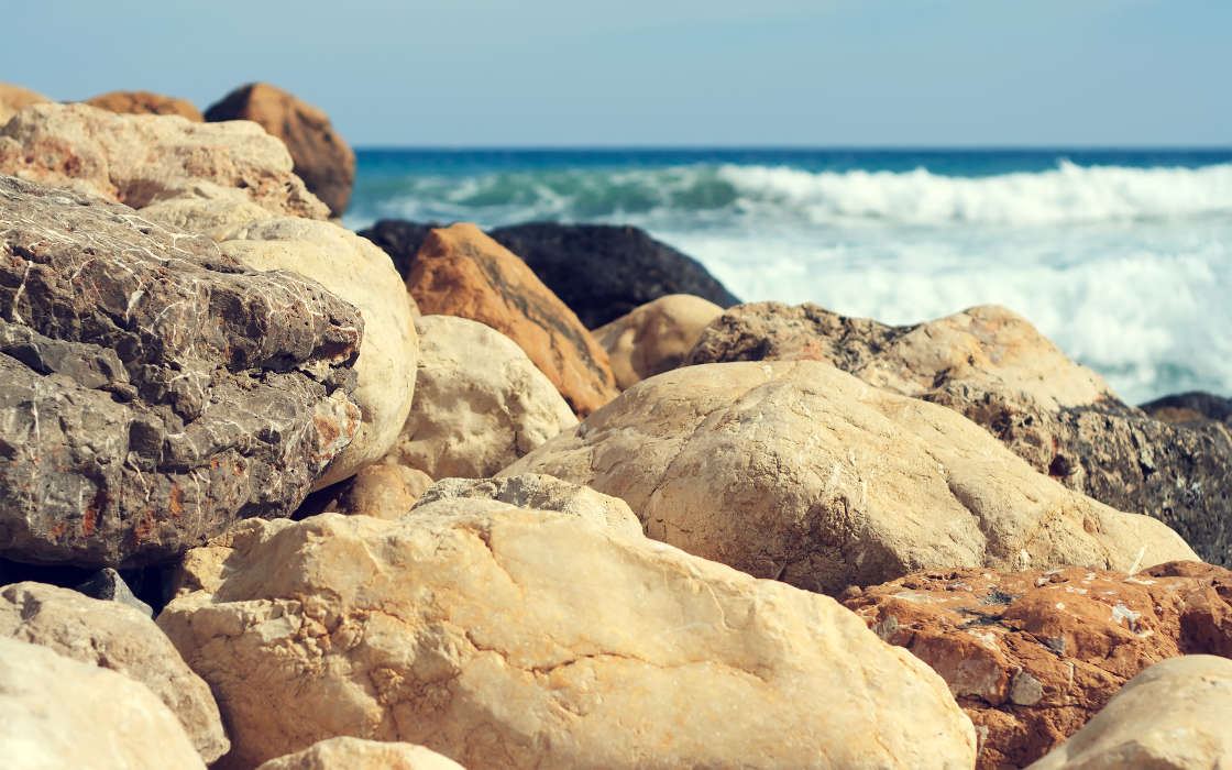 Stones,Sea,Landschaft