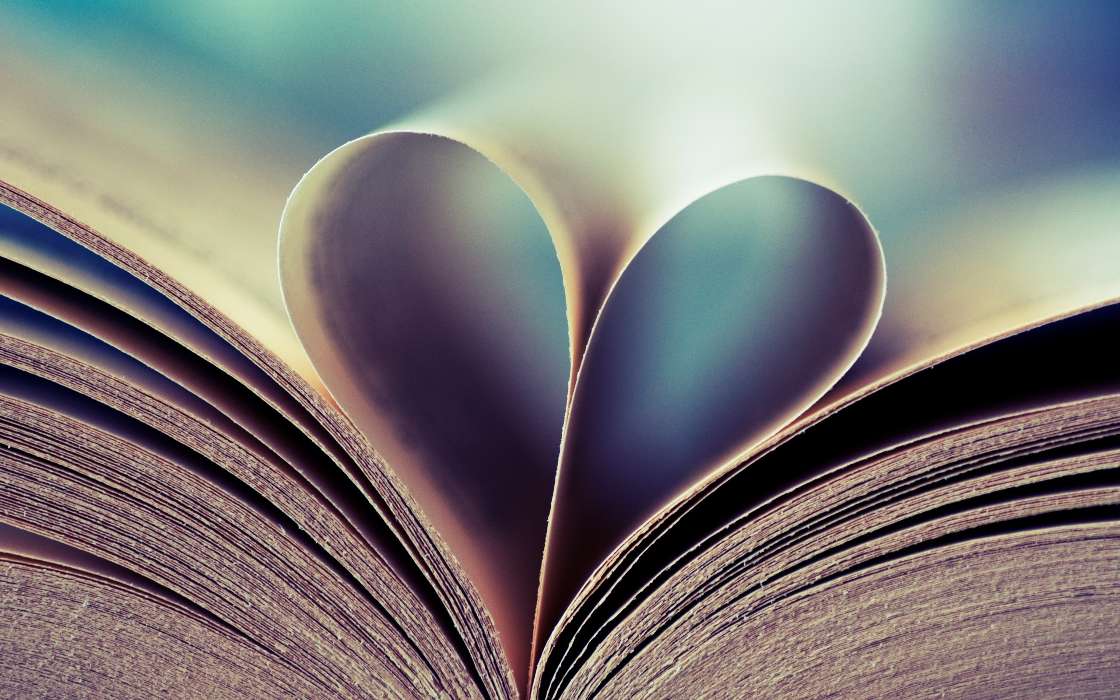 Bücher,Objekte,Herzen