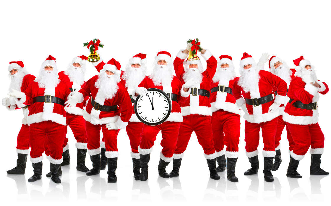 Feiertage,Menschen,Neujahr,Weihnachtsmann,Weihnachten