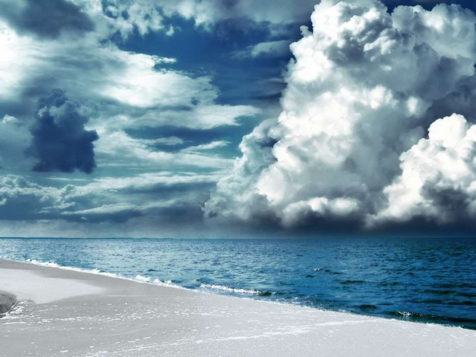 Sea,Clouds,Landschaft