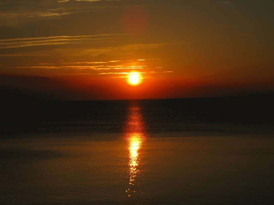 Landschaft,Sunset,Sea,Sun