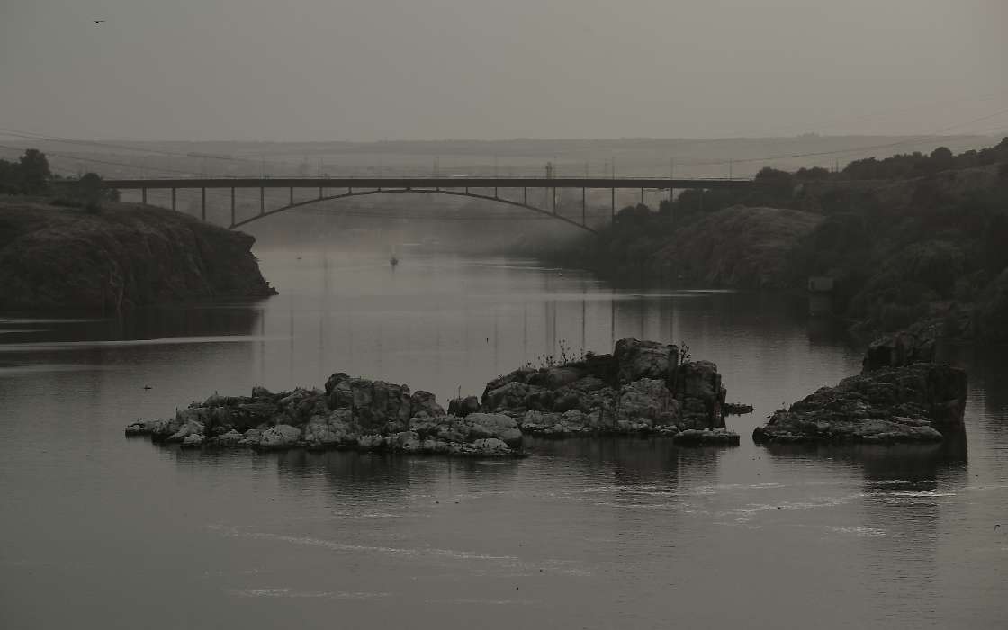 Landschaft,Flüsse,Bridges