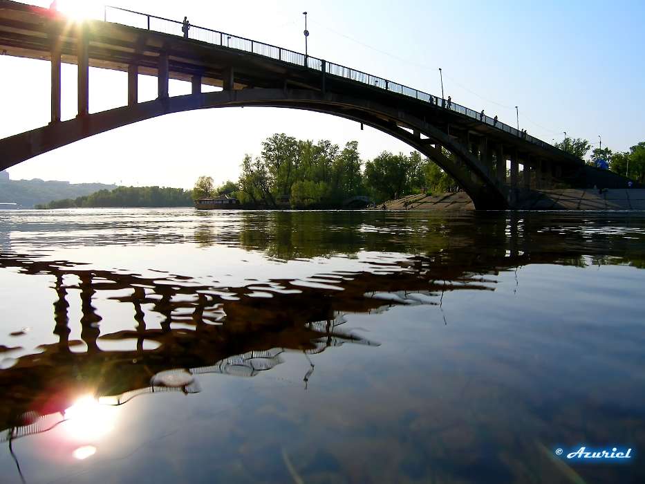 Landschaft,Flüsse,Bridges