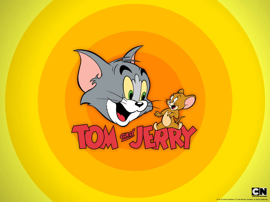 Cartoon,Tom und Jerry