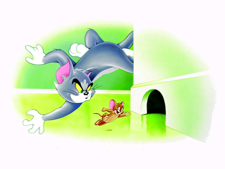 Cartoon,Bilder,Tom und Jerry