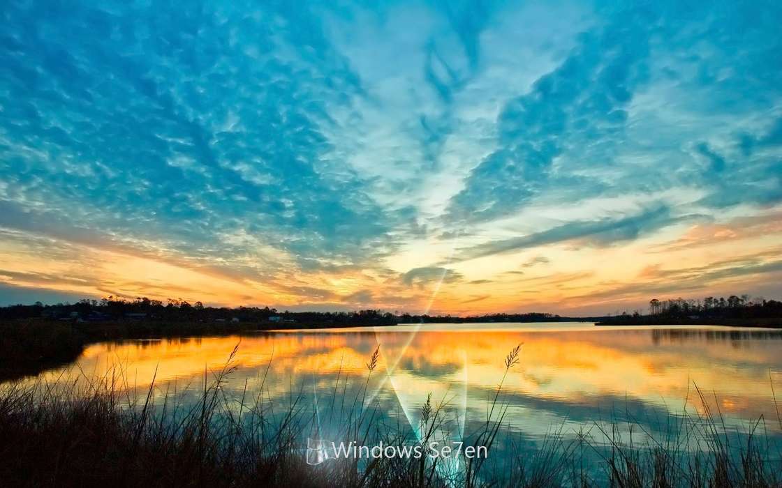 Landschaft,Wasser,Sunset,Sky,Windows-
