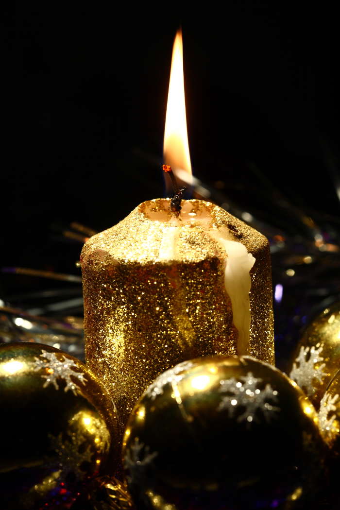 Feiertage,Neujahr,Weihnachten,Kerzen