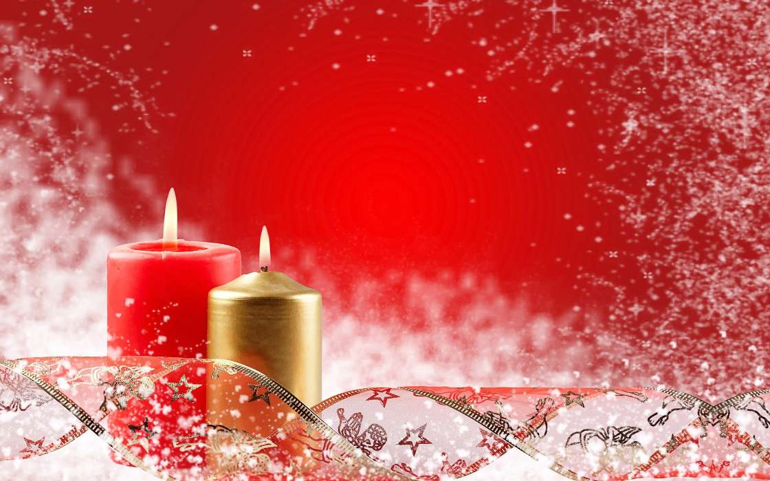 Kerzen,Feiertage,Hintergrund,Neujahr,Weihnachten