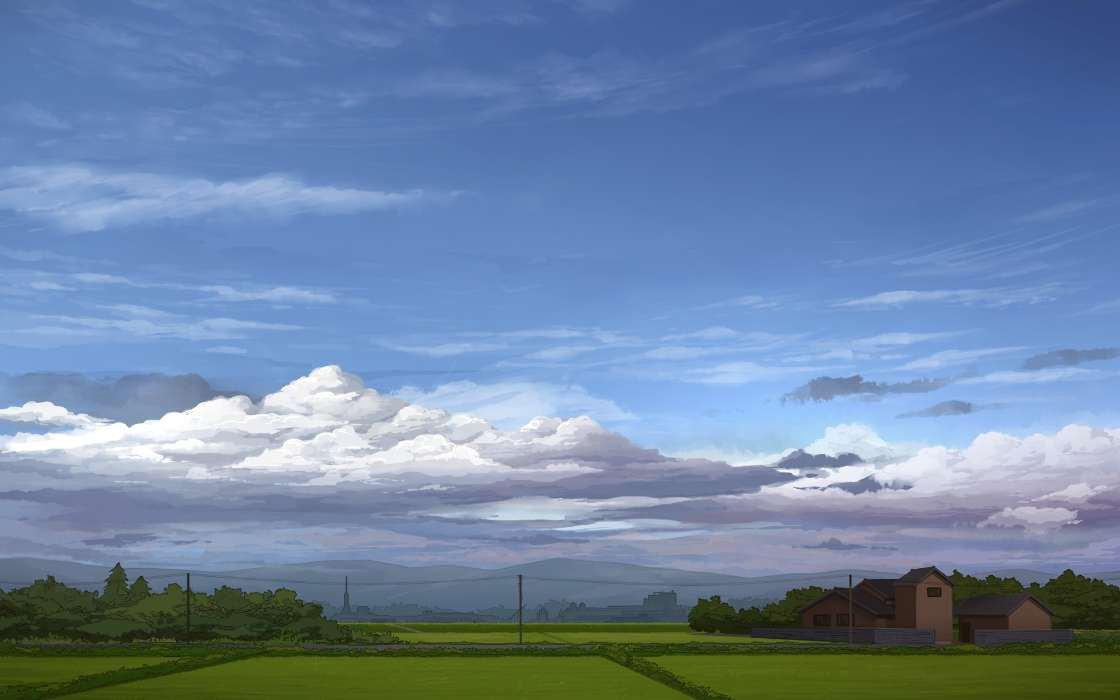 Landschaft,Felder,Clouds,Bilder