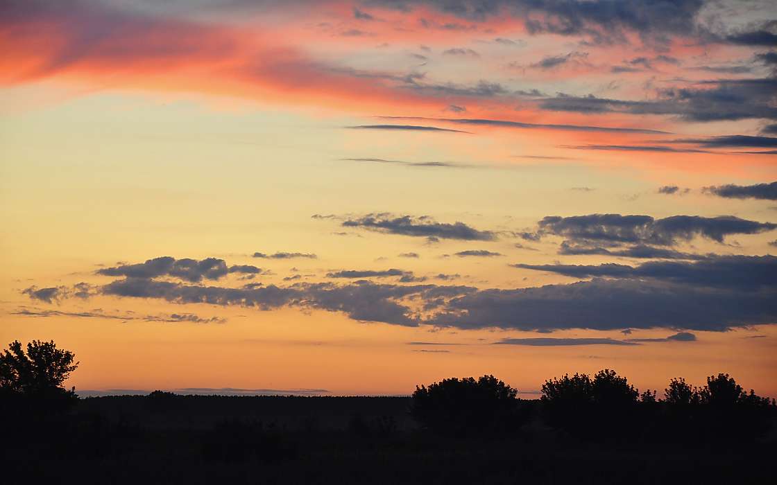 Clouds,Landschaft,Sunset