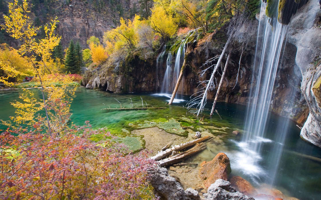 Herbst,Landschaft,Flüsse,Wasserfälle