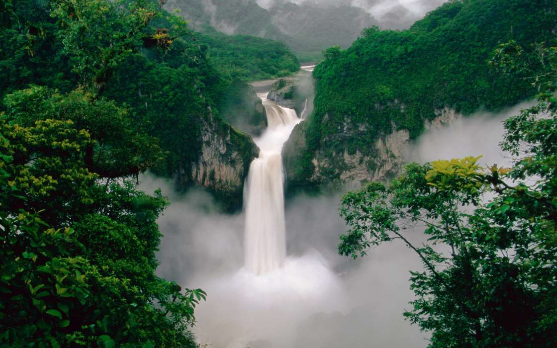 Landschaft,Wasserfälle