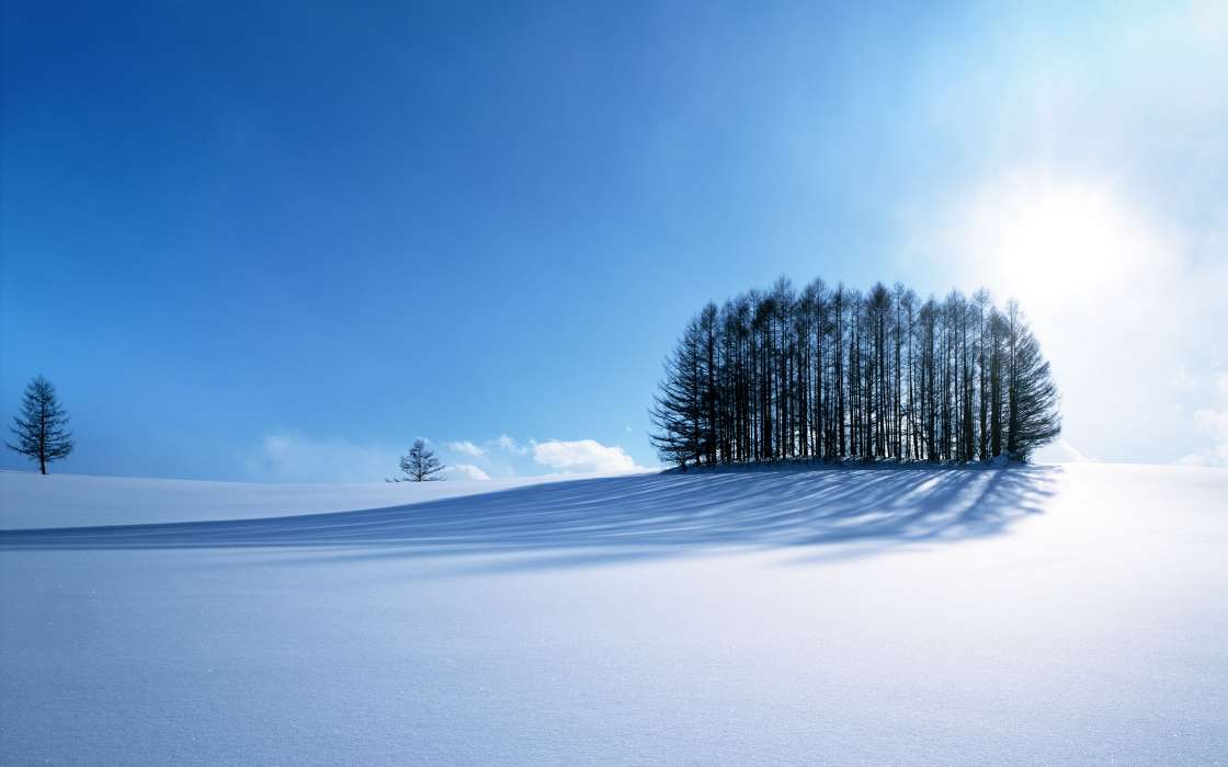 Landschaft,Winterreifen