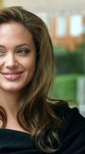 Lade kostenlos 360x640 Hintergrundbilder Menschen,Mädchen,Schauspieler,Angelina Jolie für Handy oder Tablet herunter.