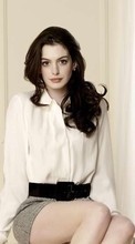 Menschen,Mädchen,Schauspieler,Anne Hathaway für Sony Ericsson W200
