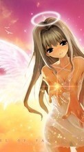 Lade kostenlos Hintergrundbilder Anime,Mädchen,Engel für Handy oder Tablet herunter.