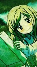 Lade kostenlos 240x320 Hintergrundbilder Anime,Mädchen für Handy oder Tablet herunter.