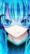 Lade kostenlos Hintergrundbilder Vocaloids,Miku Hatsune,Musik,Anime,Mädchen für Handy oder Tablet herunter.