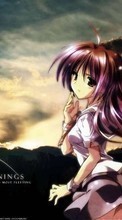 Anime,Mädchen,Sky für HTC Desire 510