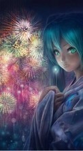 Lade kostenlos Hintergrundbilder Anime,Mädchen,Vocaloids für Handy oder Tablet herunter.