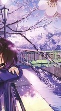 Lade kostenlos Hintergrundbilder Anime,Mädchen,Sakura für Handy oder Tablet herunter.