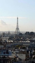 Lade kostenlos 240x400 Hintergrundbilder Landschaft,Städte,Architektur,Paris,Eiffelturm für Handy oder Tablet herunter.