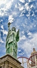 Lade kostenlos Hintergrundbilder Architektur,Statue of Liberty für Handy oder Tablet herunter.