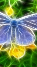 Lade kostenlos 800x480 Hintergrundbilder Schmetterlinge,Insekten,Kunst,Bilder für Handy oder Tablet herunter.